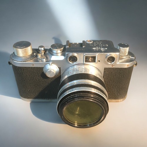 181 - Leica D.R.P Ernst Leitz Ser No 497073 (1950). Lumax Corfield England 1:2.8/45 Lens Fitted. Has The o... 