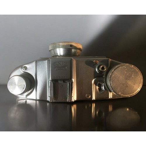 182 - Vintage 35mm Cameras 1. Finetta 88w. Finetar Lens 1:2.8 45mm2. Zenit 3 USSR KMZ Camera with Case and... 