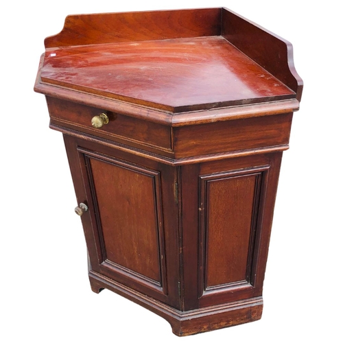 364 - Antique Corner Cabinet