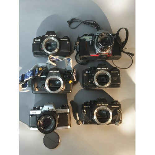 189 - Pentax 35mm Cameras x 61. Nova II with Travegon 1.3,5/35 R - A.Schacht lens2. BCX Electronic with Pe... 