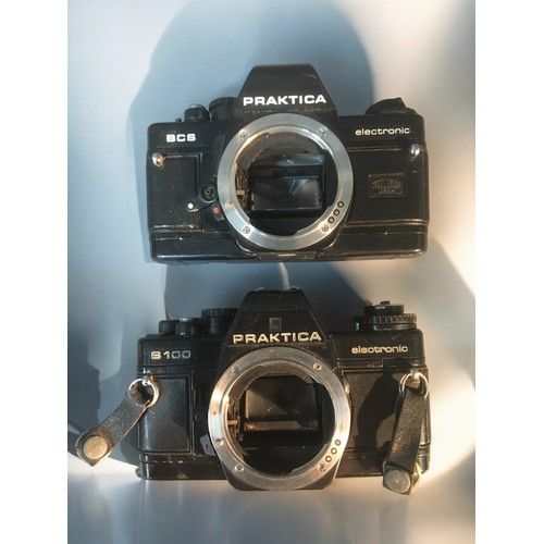 189 - Pentax 35mm Cameras x 61. Nova II with Travegon 1.3,5/35 R - A.Schacht lens2. BCX Electronic with Pe... 