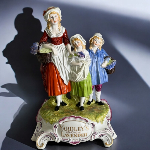 419 - Three large Dresden porcelain 