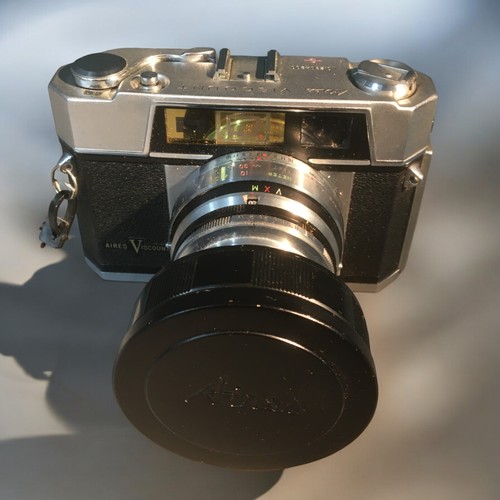 195 - Fujica G690 Camera Body and 7 other Vintage 35mm Cameras to include1. Aires Viscount with Tele Lens&... 