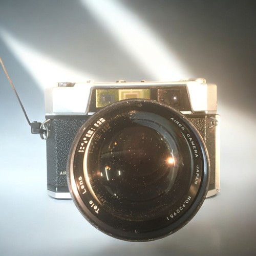 195 - Fujica G690 Camera Body and 7 other Vintage 35mm Cameras to include1. Aires Viscount with Tele Lens&... 