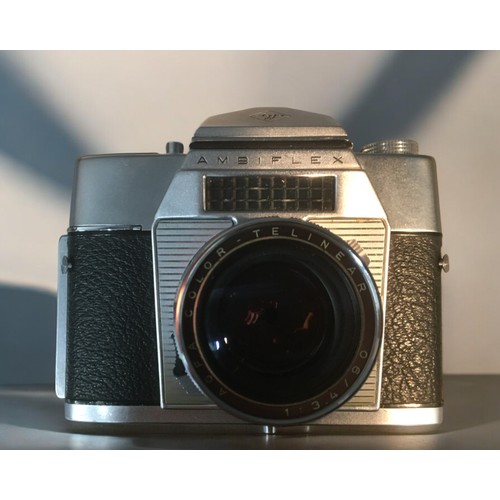 201 - Vintage 35mm Cameras x 5 to include.1. Agfa Ambiflex withTelinear 1:3.4/90 lens2. Agilux Agimatic3. ... 