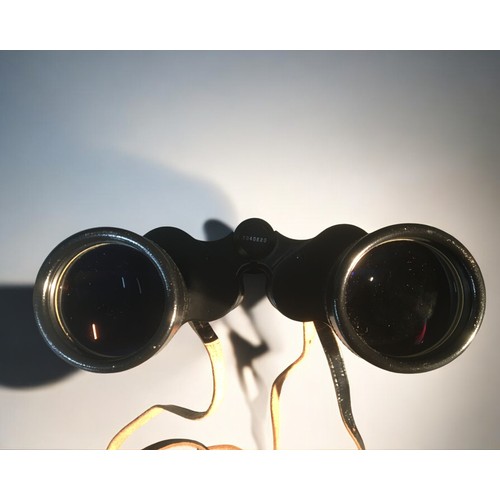 203 - Carl Zeiss Jena Binoctem 7 X 50 Cased Binoculars.