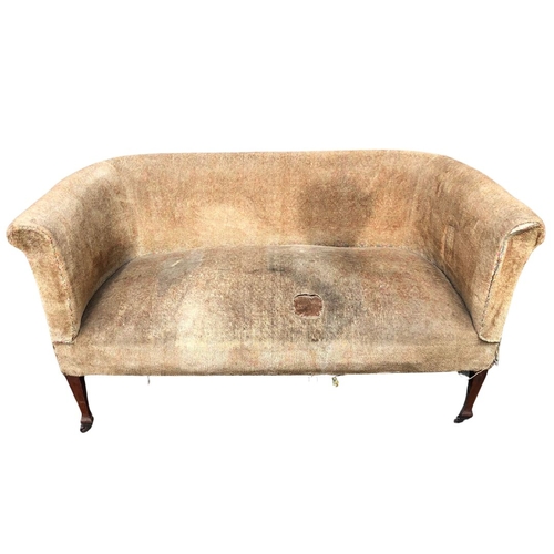 186 - 2 Seater Antique Sofa approx 70 cms height x 130 wide x 67 depth.