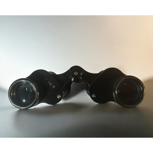 206 - Carl Zeiss Vintage Binoculars x 4 -1. Jena Jenoptem 8x302. Jena Delturisem 8x243. Jena Deltrentis 8x... 