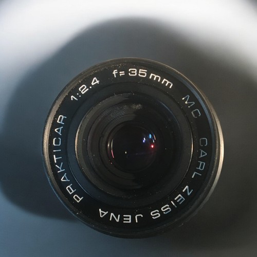 208 - Carl Zeiss Jena Lenses x 4 -1. Jena DDR P 1:1.8 f=50mm MC2. Jena P 1:2.8 f=28mm MC3. Jena Prakticar ... 