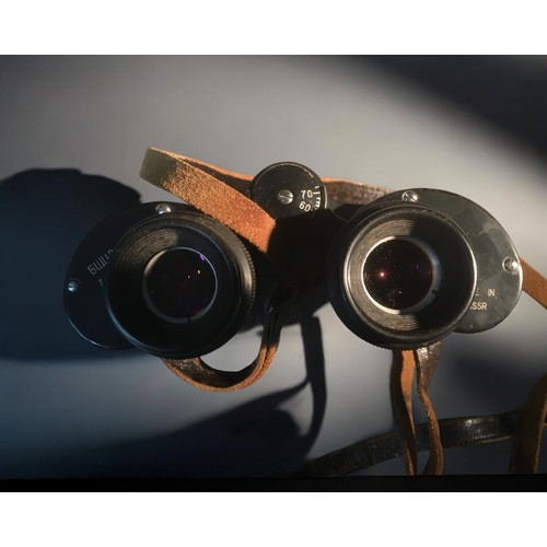 209 - Taylor & Hobson 1941 Binoculars Bino Prism No2 MkII with Graticules and 5 other Later Binoculars... 