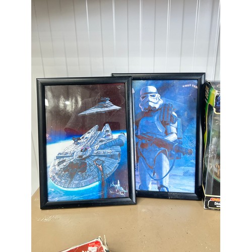 29 - A Star Wars Dagobah with Yoda unopened. Dc comics multiverse suicide squad boomerang, and other vint... 