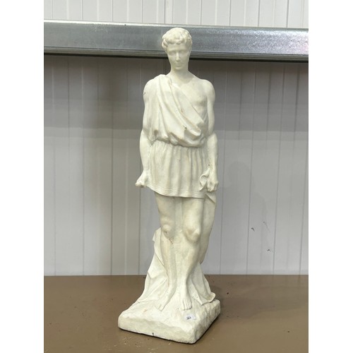 35 - Resin greek figurine approx 53cm tall