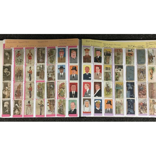 571 - Folio of Cigarette Cards 'Players Cigarettes' - 550+ Cards varying categories. Flags and Emblems, Eg... 