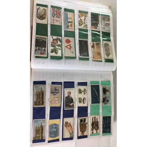 572 - Large Folio of Cigarette Cards - 51 Double sided sleeved pages all full, approximately 1000+ cards. ... 