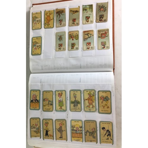 572 - Large Folio of Cigarette Cards - 51 Double sided sleeved pages all full, approximately 1000+ cards. ... 