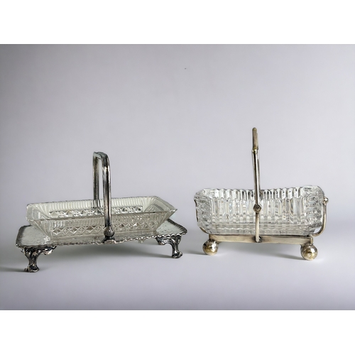 509 - A collection of silver plate & glass dishes. Including Walker & Hall, J Collier and Atkin br... 