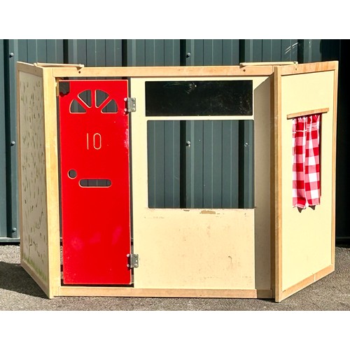 423 - Large Wooden Wooden Play House This excellent quality play house is sturdily built from MDF and birc... 