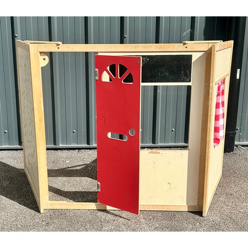 423 - Large Wooden Wooden Play House This excellent quality play house is sturdily built from MDF and birc... 