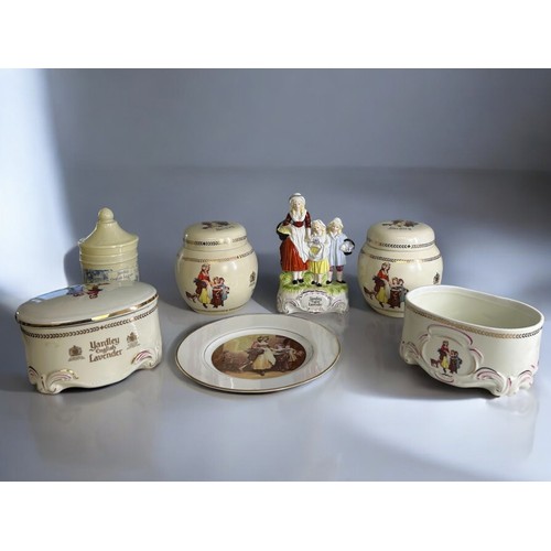 420 - A Small collection of Yardley advertising china.