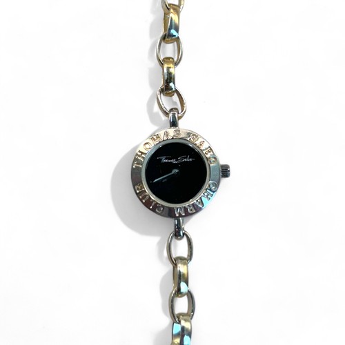 224 - Boxed Thomas Sabo silver Charm watch.