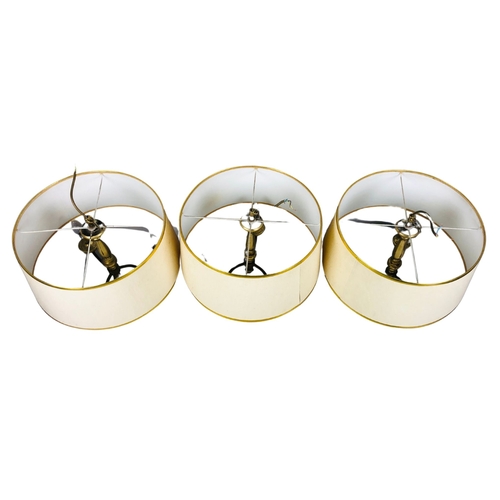 201 - 3 x 3 branch ceiling lights and Shades