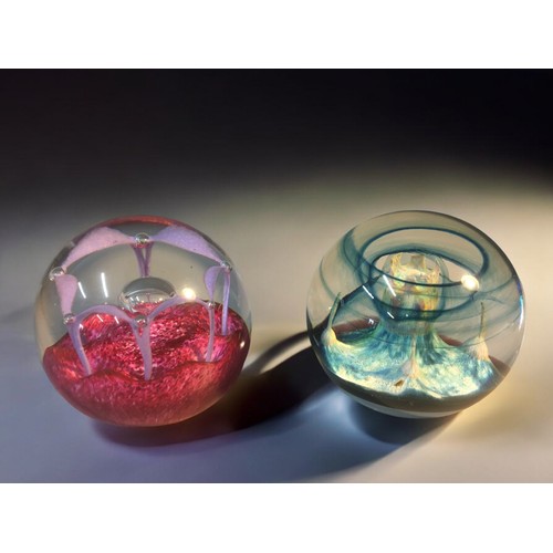 70 - Caithness Glass Paperweights x 2 - 