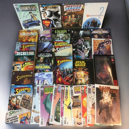 266 - Comics - 30+ to include DC Superman, Spiderman, Batman Dark Horse Manga Comics etc