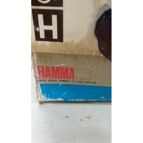 64 - Fiamma bi-pot 125L portable toilet in original packaging.