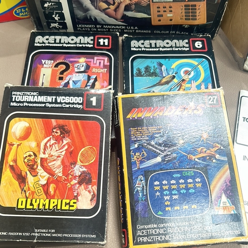 77 - Mixed Lot: Gizmoz Sumo Battles radio-controlled game, Prinztronic Tournament VC 6000 video computer,... 