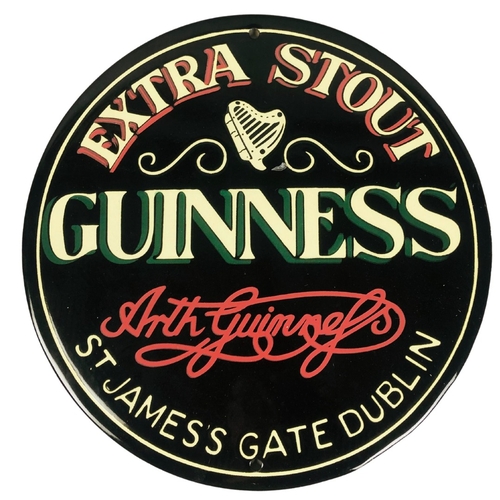 21 - Guinness vitreous advertising sign re 136