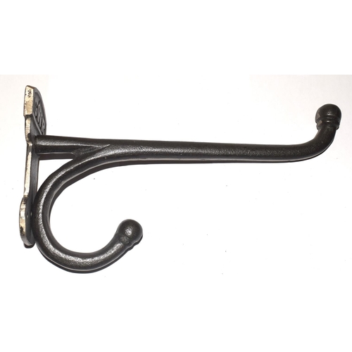 53 - Large cast metal GWR coat hook ref 54