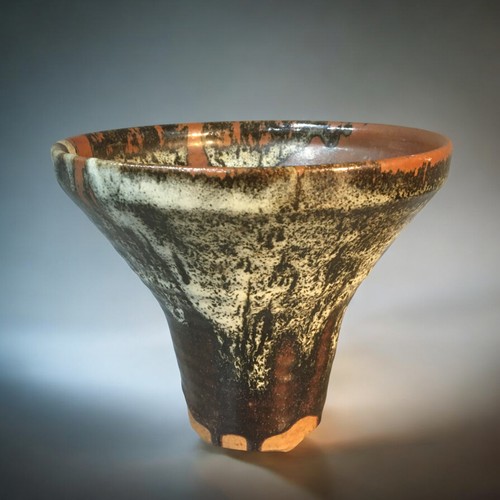 2 - David Leach OBE (1911-2005), Lowerdown Pottery a Stoneware Vase, Waisted Form with Decorated Oxide a... 