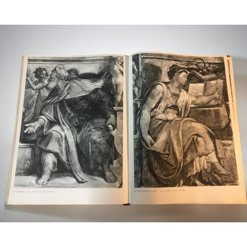 256 - 1934 & 1935 Leonardo da Vinci Paintings and Sketches and Michael Angelo Sculptures. Both Printed... 