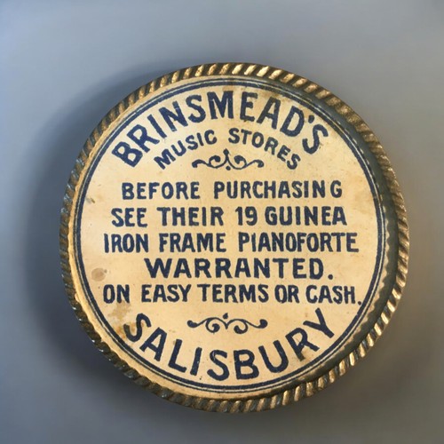 54 - Military Buttons and Brinsmeads Salisbury Music Stores Goggle Eye Game - Buttons New Zealand Forces,... 