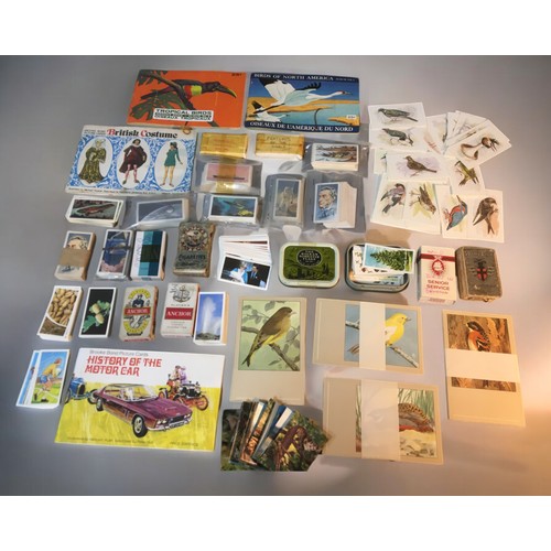 49 - Large Collection of Vintage Cigarette Cards, Post Cards. Some Complete sets, Albums, Ornithological ... 