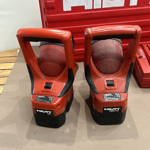 404 - Hilti SFH 151-A Cordless Impact Driver, 3.0 Ah NiMH. 2 cordless work lights. Includes two Hilti NiMH... 