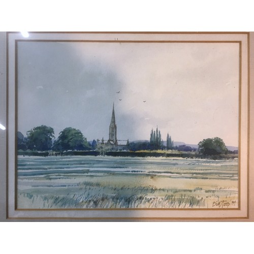 349 - 19th Century and Later Watercolours and Prints - Bill Toop Signed, 2 x F Candela 19th Century Spanis... 