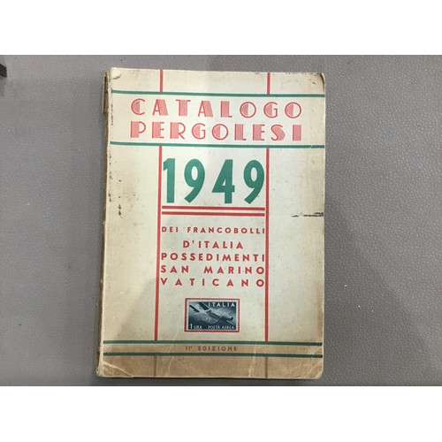 356 - 1949 Catalogo Pergolesi Italy and Colonies Stamp Catalogue