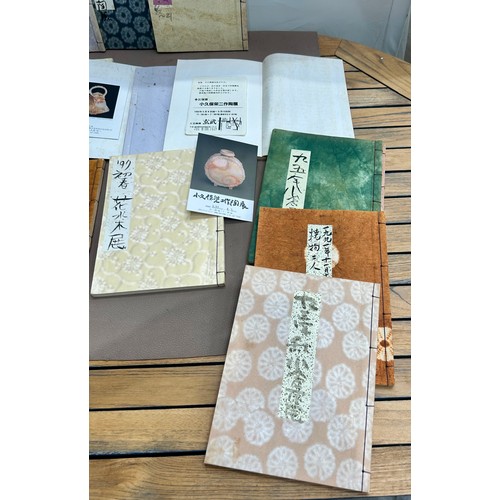 347 - collection of  Japanese books with antiques references.