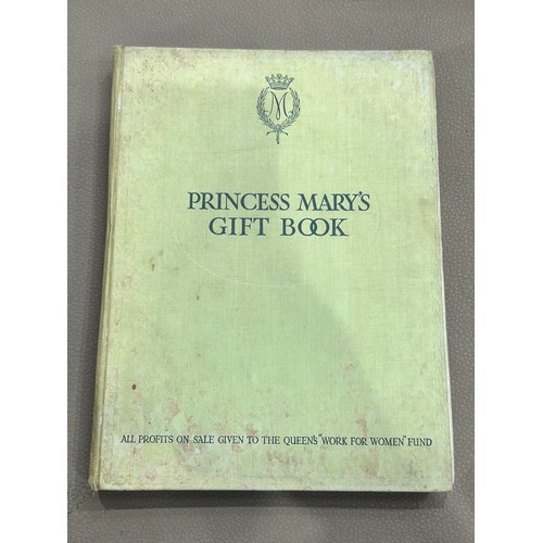 357 - 1915 Princess Mary's Gift Book with signed letter