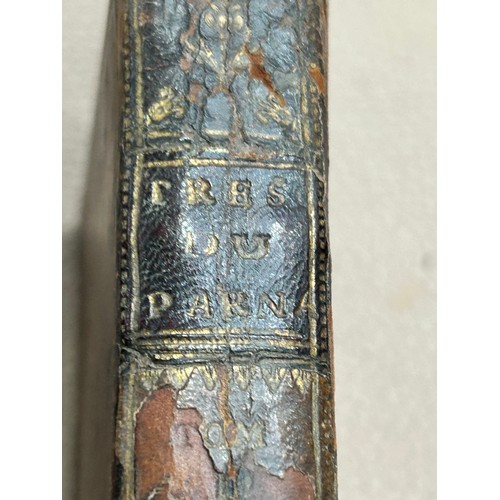 359 - 1762 First edition, 'Le Tresor du Parnasse' French volume