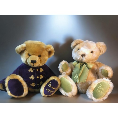 63 - Harrods Teddy Bears x 2 