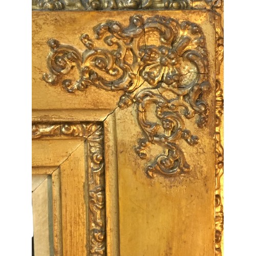 347 - Victorian Framed and Glazed in an Ornate Gilt Frame Print of 