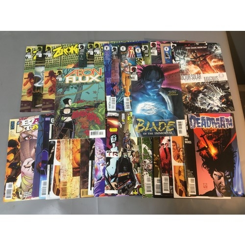 262 - Dark Horse and Vertigo Comics - 30+ To include Aeon Flux, Deadman, Doctor Solar etc.