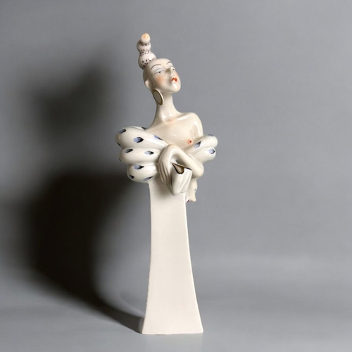 289 - Kati Zorn for Volkstedt porcelain figure.