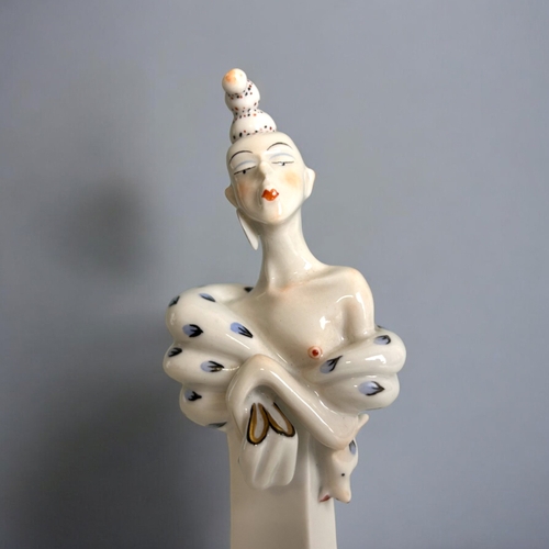 289 - Kati Zorn for Volkstedt porcelain figure.