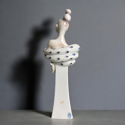 289 - Kati Zorn for Volkstedt porcelain figure.