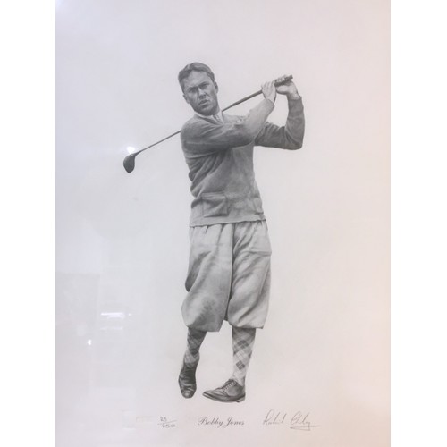 11 - Golfing Interest - Jack Nicklaus Celebrating over 40 years of Open History Framed with 2 x Jack Nick... 