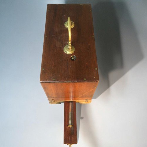 12 - Late 19th Century Early 20th Century Oak Cased Barograph and a Later Mid Century Example.