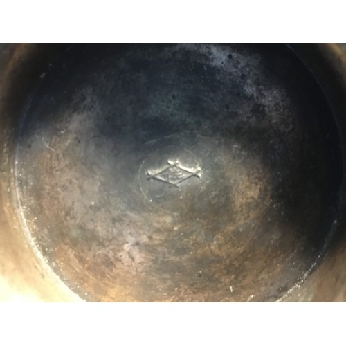 46 - Japanese Heavily Decorated Cast Bronzed Bowl, Early 20th Century. Stamped to Base. Having Profuse Dr... 